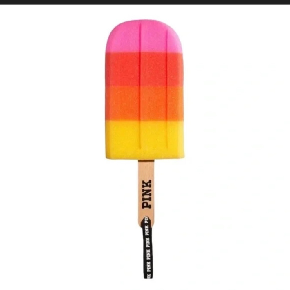 NWT Victoria’s Secret PINK Bubble Babes Citrus Popsicle exfoliating sponge